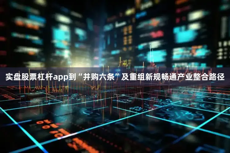 实盘股票杠杆app到“并购六条”及重组新规畅通产业整合路径